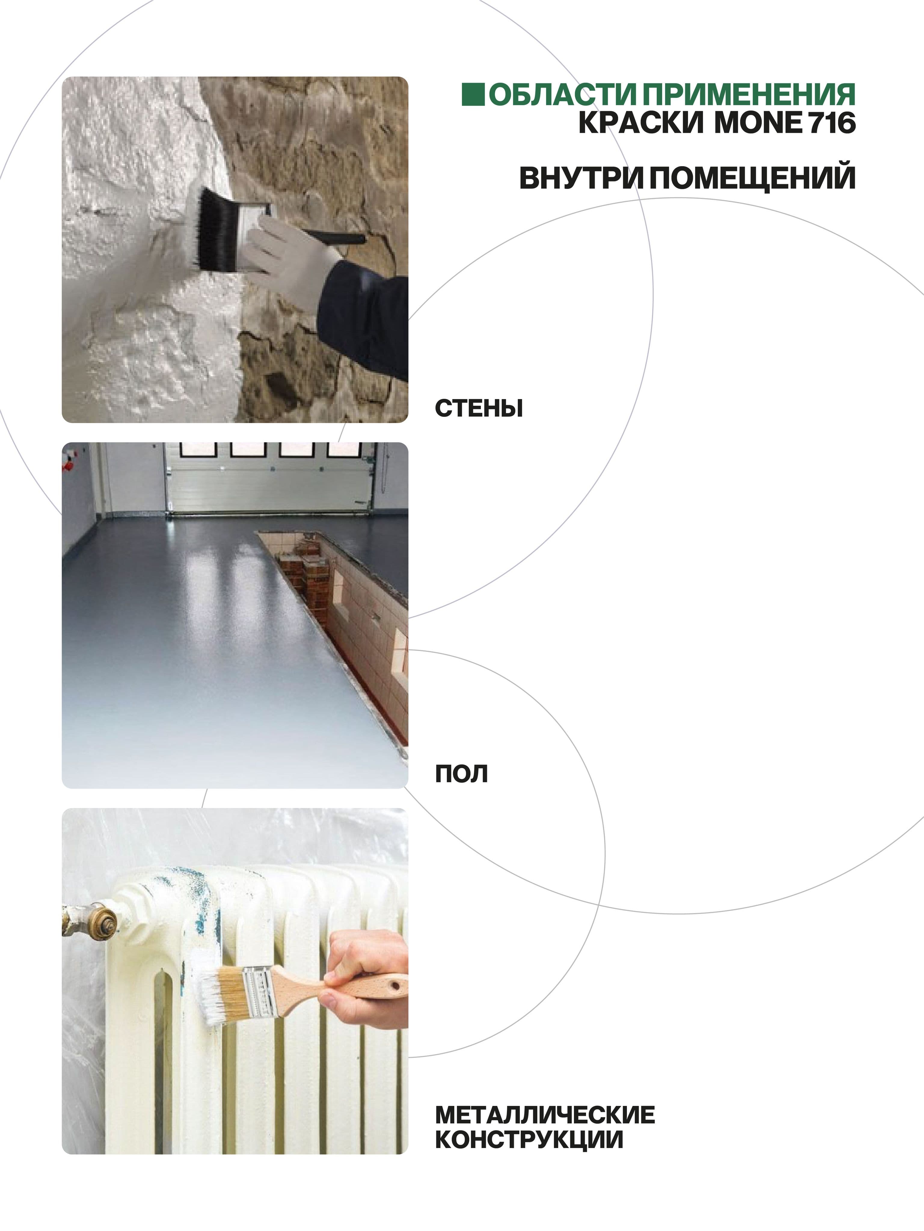 Краска для пола, полиуретановое покрытие, 5 кг, серая