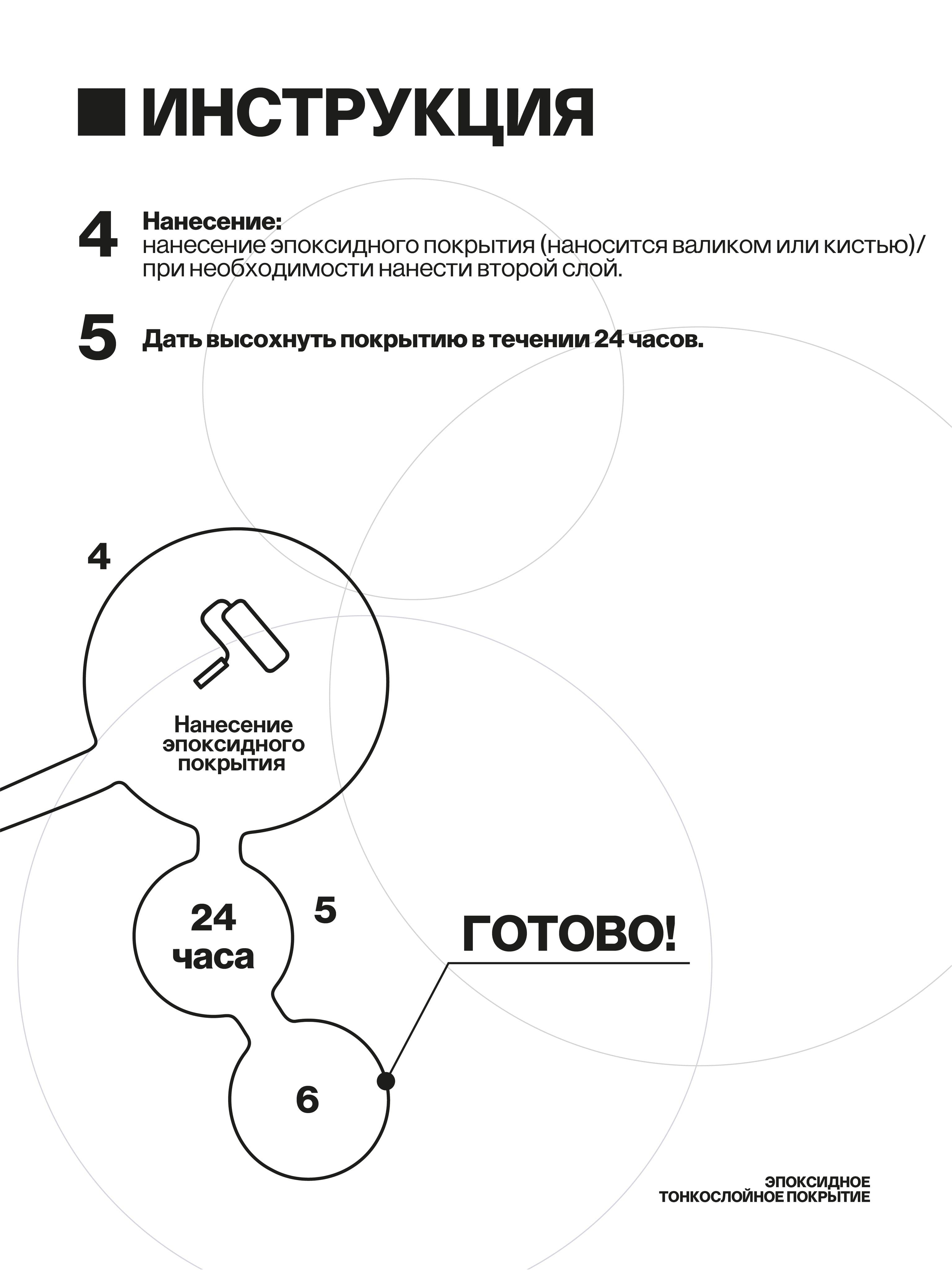 Наливной пол, эпоксидное покрытие, серый, 5 кг