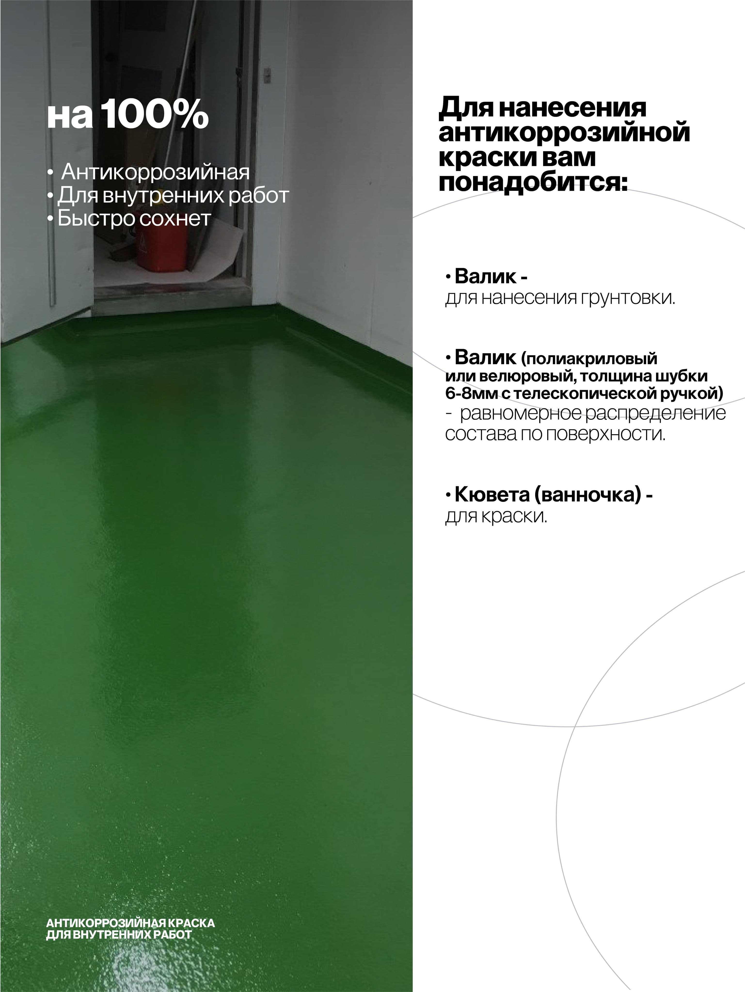 Краска по металлу, полиуретановое покрытие, серая, 5 кг